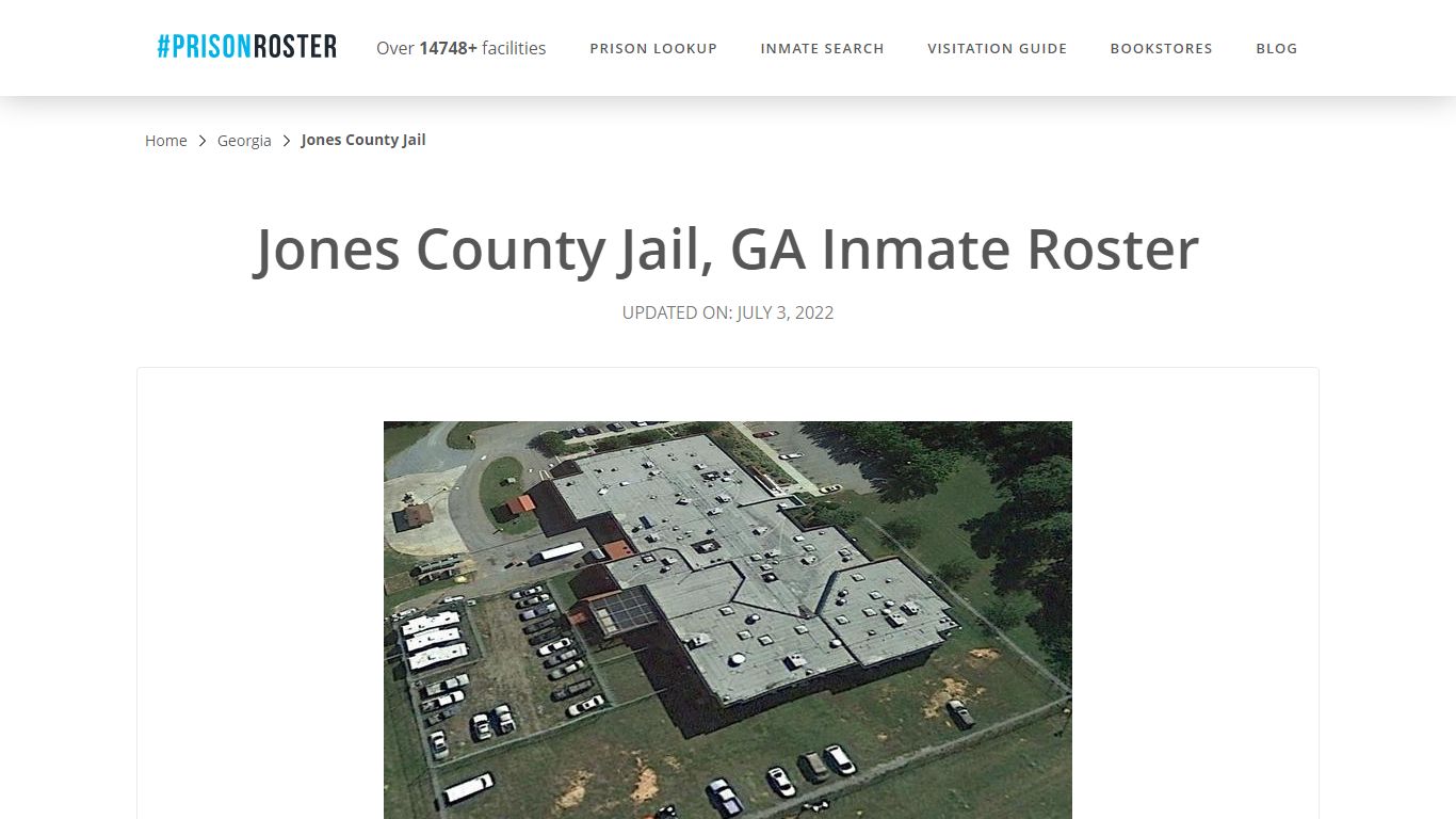 Jones County Jail, GA Inmate Roster - Prisonroster